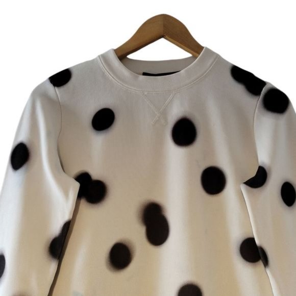 Marc By Marc Jacobs Polka Dot Print Crew Neck Sweater Size Small. - Picture 5 of 8